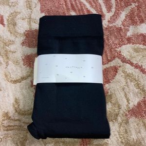 Anthropologie - Tin Toretta - Fleece Lined Black Tights